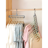 Pack de 5 colgadores 9 en 1